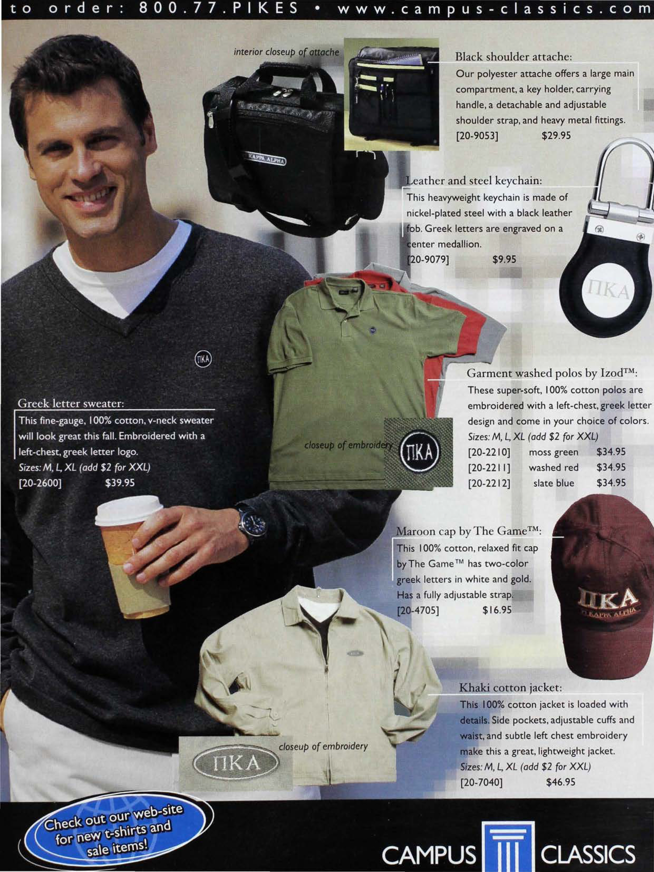 Campus Classics Advertisement, Autumn 2001